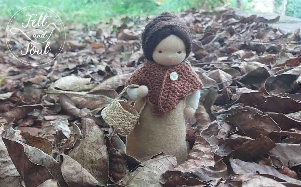 Felt and Soul gyapjúfilc tündér és szeptemberi évszakasztal